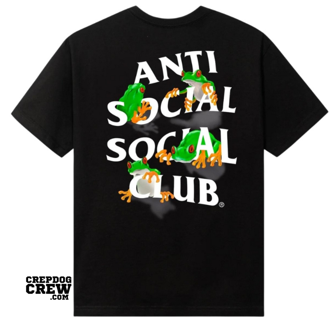 Anti Social Social Club Red Eye Tee Black