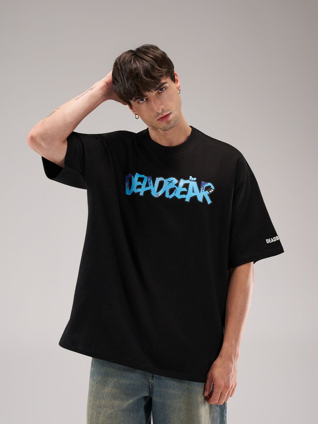 Harm No Bear Tee Black 2.0