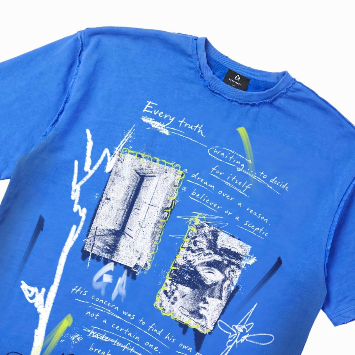 HALF TRUTH T-SHIRT (COBALT)