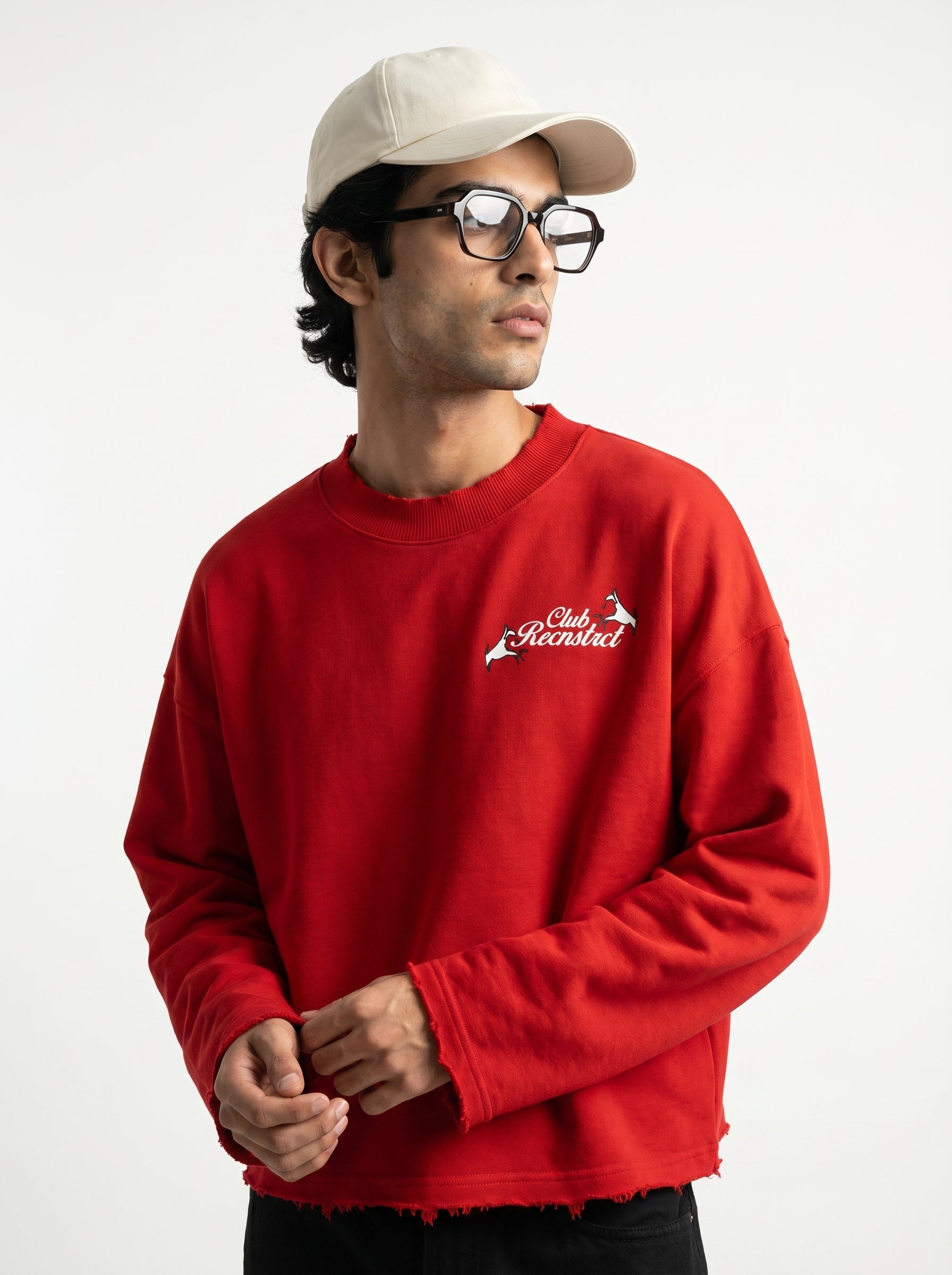 YOUniverse sweatshirt - Scarlet red