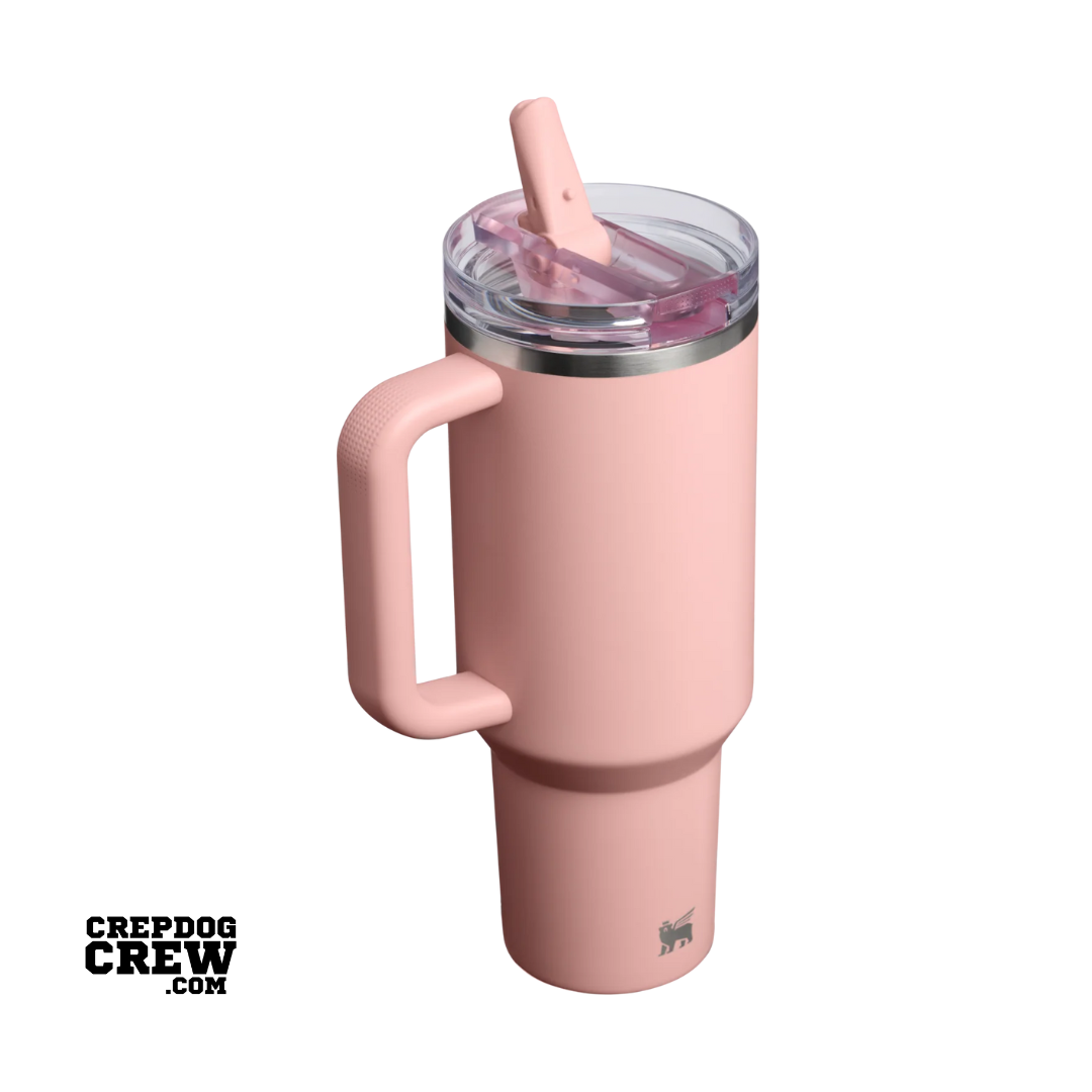 STANLEY TUMBLER Mug ProTour Flip Straw Peach Rose 40 oz