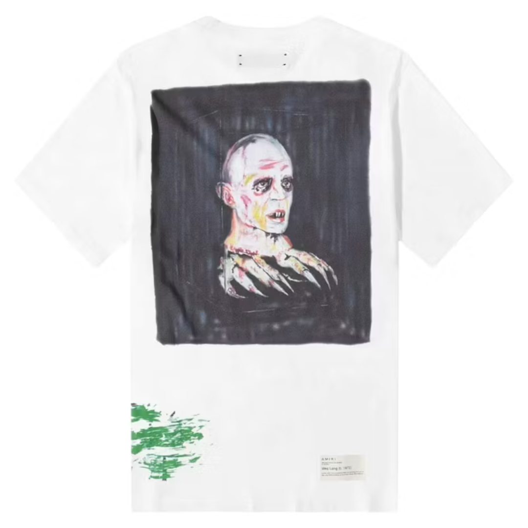 AMIRI Blood 38 Tee White