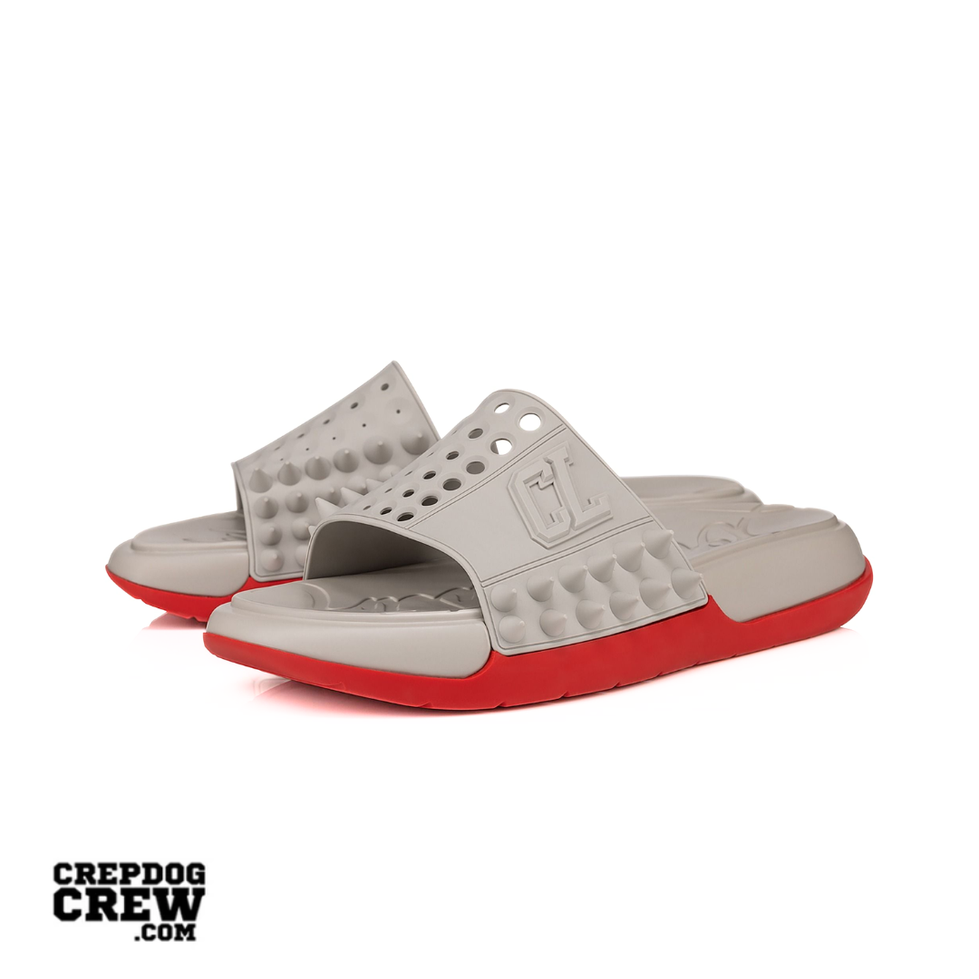 Christian Louboutin Take It Easy Slides GOOSE