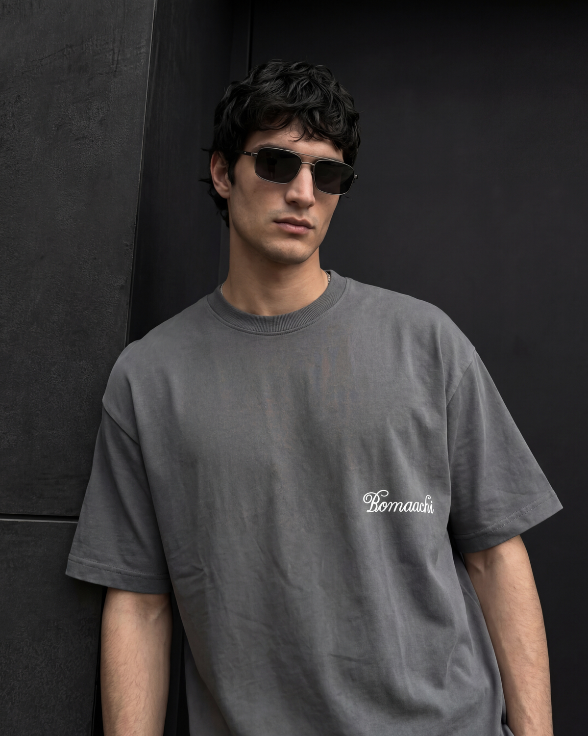 Blank Steel Grey T-shirt