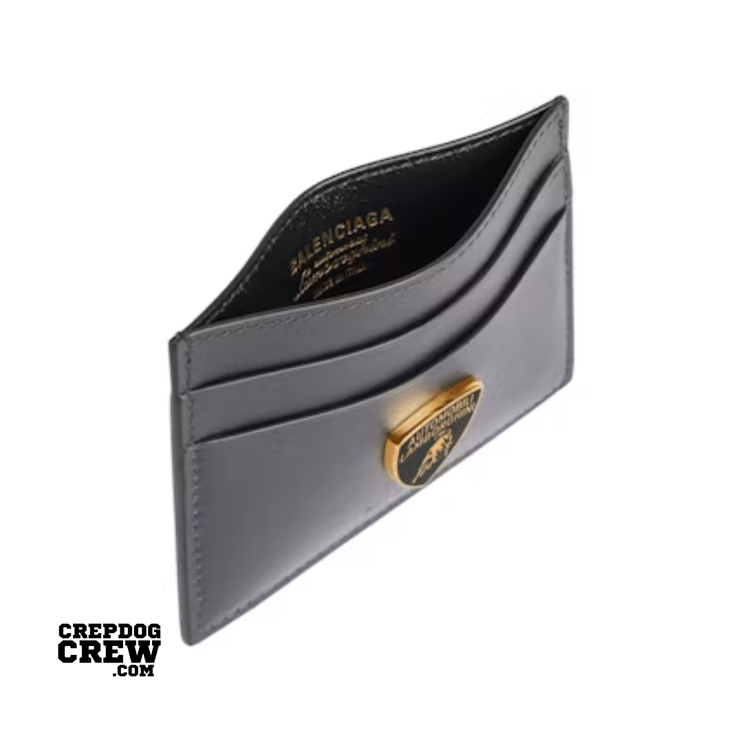 Balenciaga Automobil Lamborghini Card Holder Black