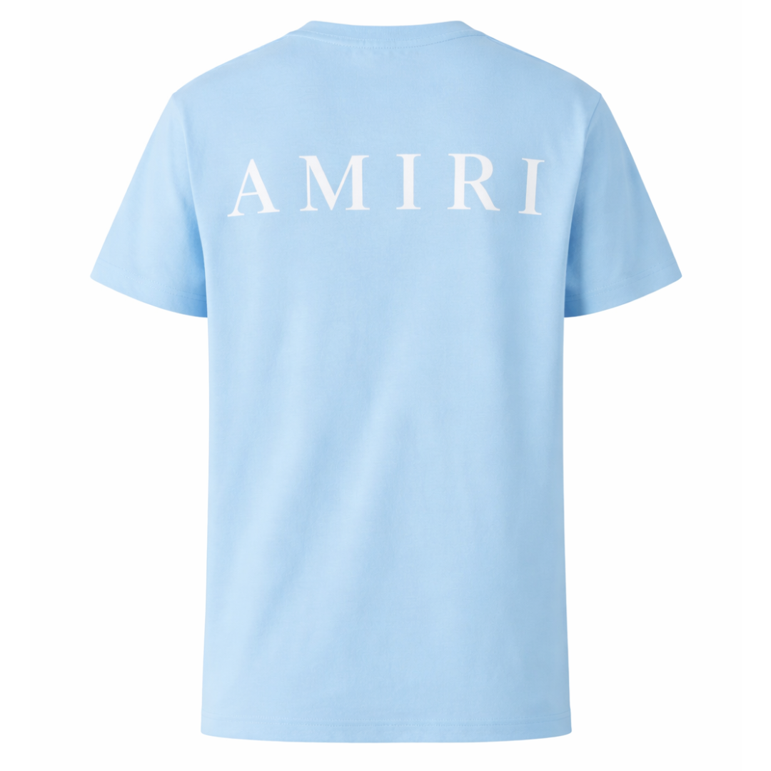 AMIRI MA LOGO TEE BLUE