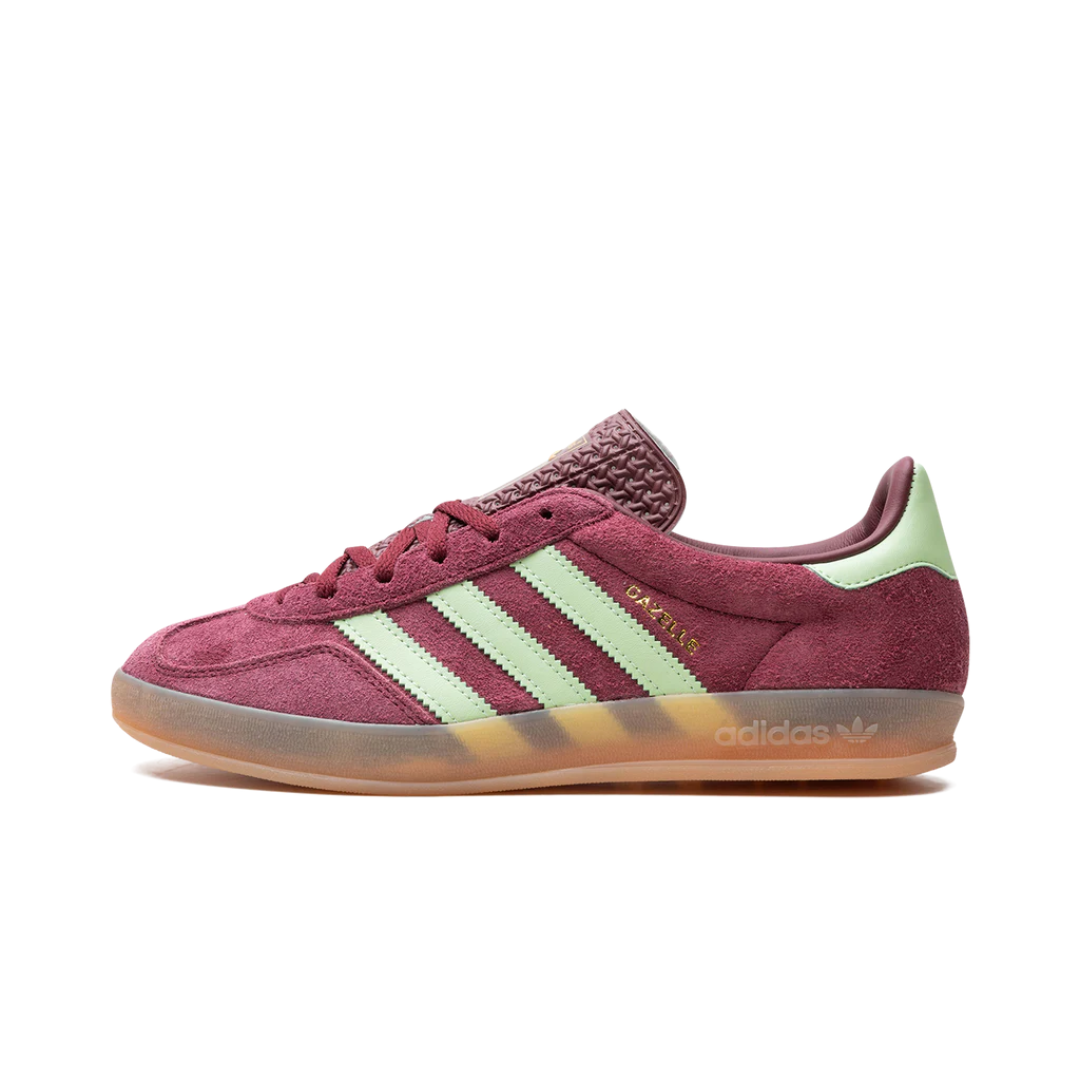 adidas Gazelle Indoor Shadow Red Semi Spark Green