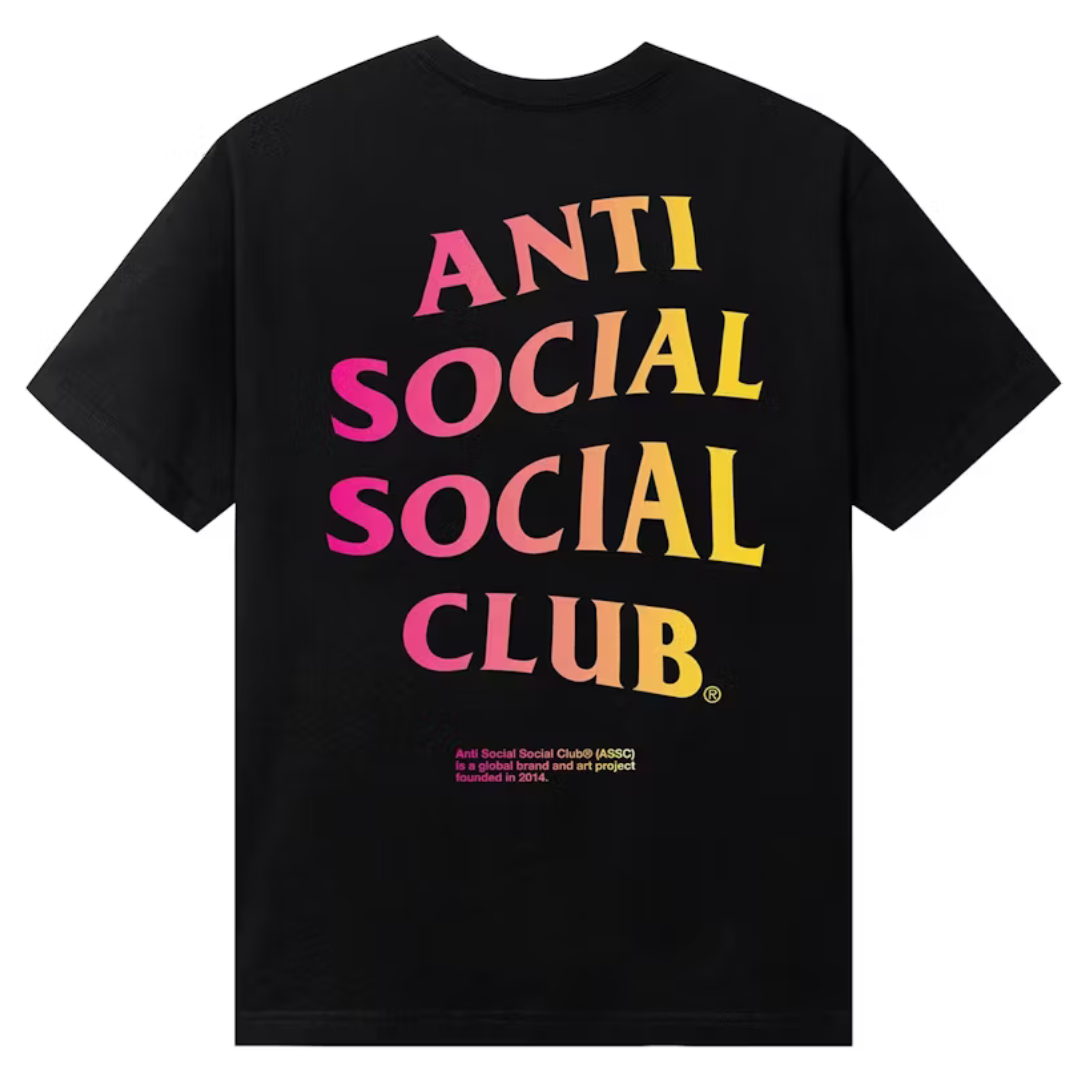 Anti Social Social Club Indoglo Tee Black