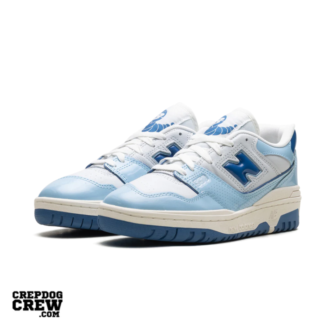 New Balance 550 Chrome Blue Patent