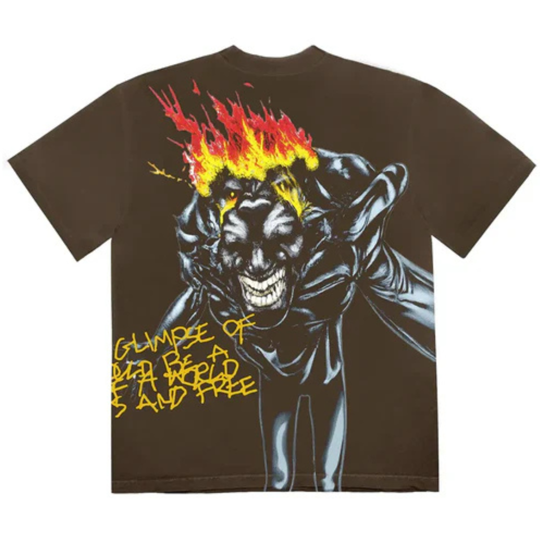 Travis Scott UTOPIA Tee Brown