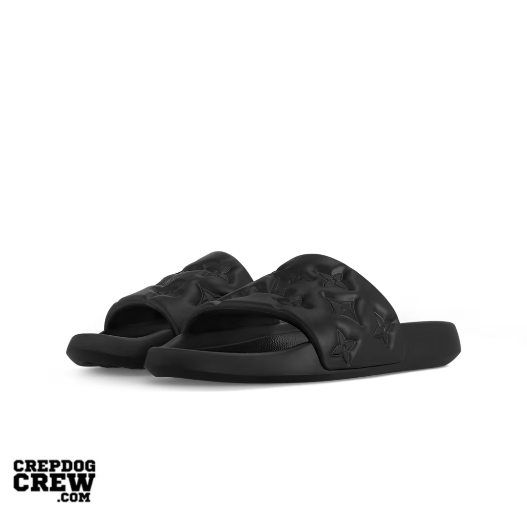 LOUIS VUITTON WATERFRONT MULE BLACK