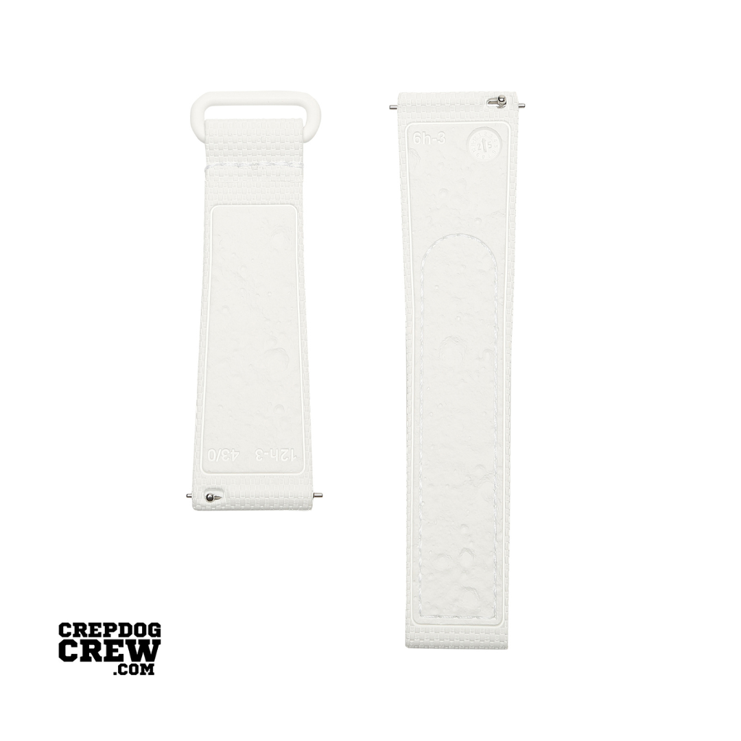 Swatch x Omega Bioceramic Moonswatch White Straps