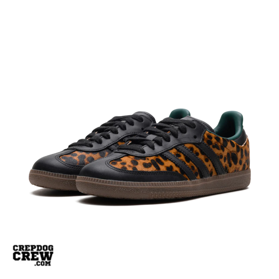 adidas Samba OG Black Green Leopard (W)
