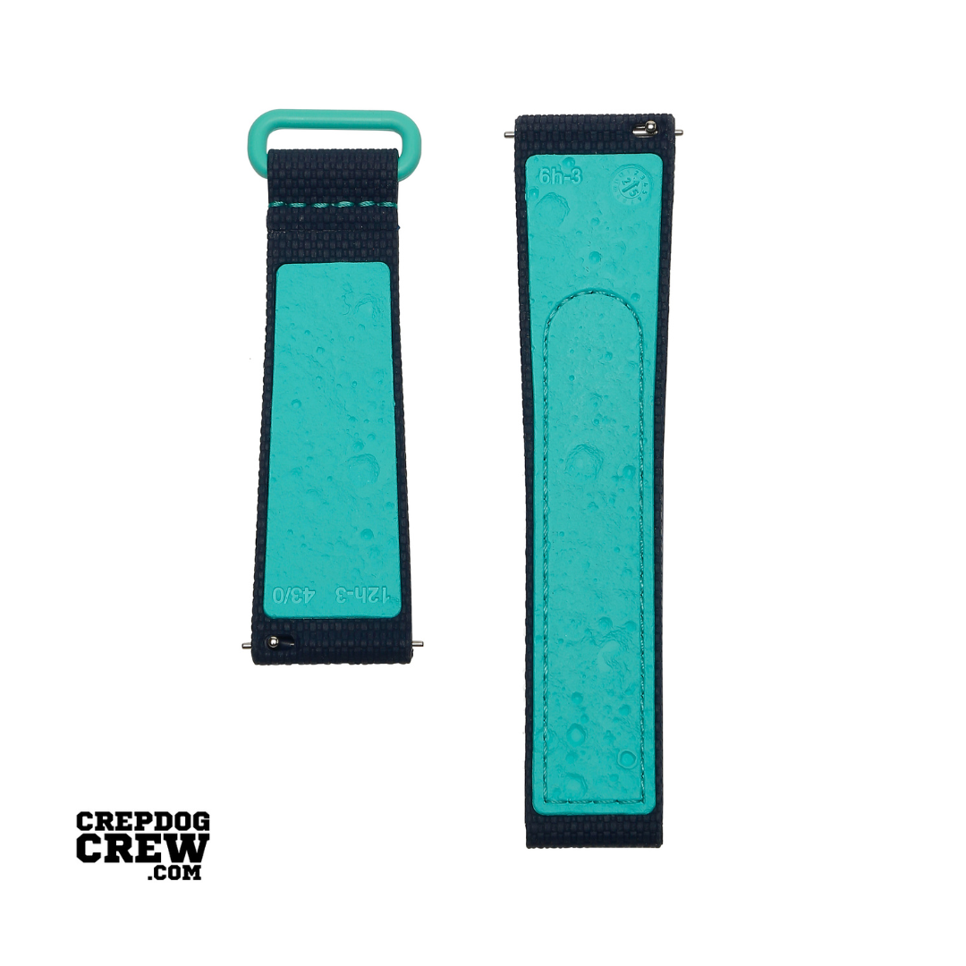 Swatch x Omega Bioceramic Moonswatch Dark Blue Turquoise Straps