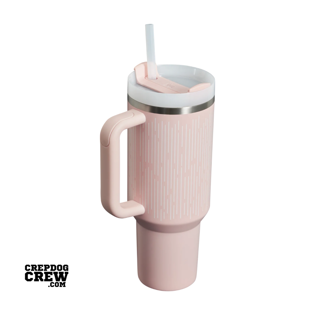 STANLEY TUMBLER Mug FlowState SOFT RAIN BLOOM 40 Oz