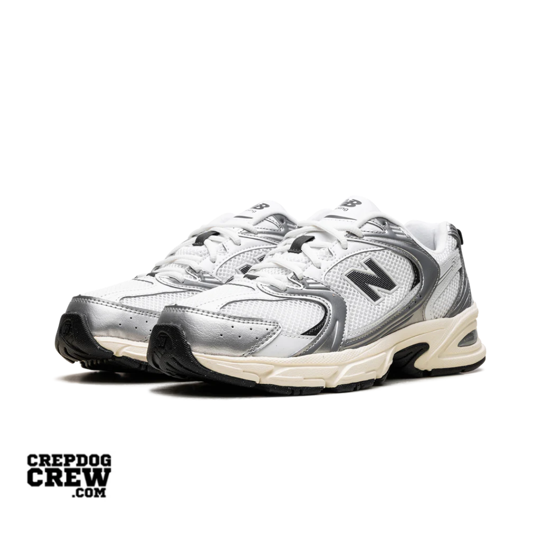 New Balance 530 Silver Metallic Black Cement