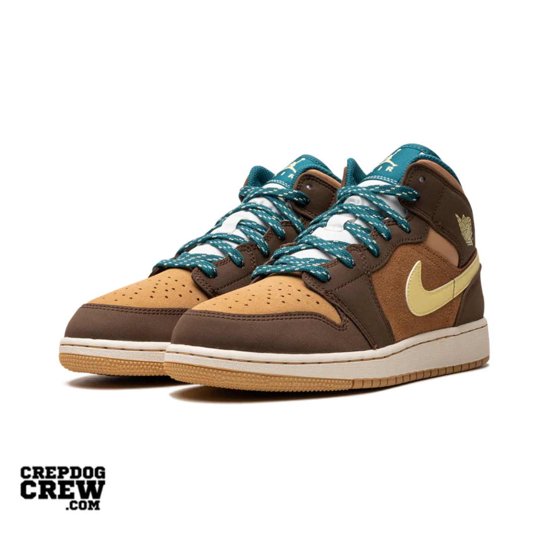 Jordan 1 Mid Cacao Wow (GS)