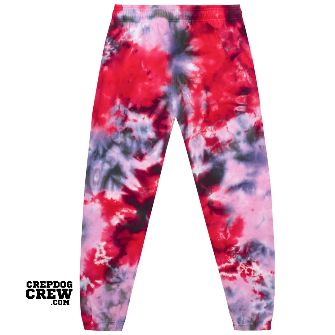 ANTI SOCIAL SOCIAL CLUB X GRAN TURISMO DYE SWEATPANTS RED
