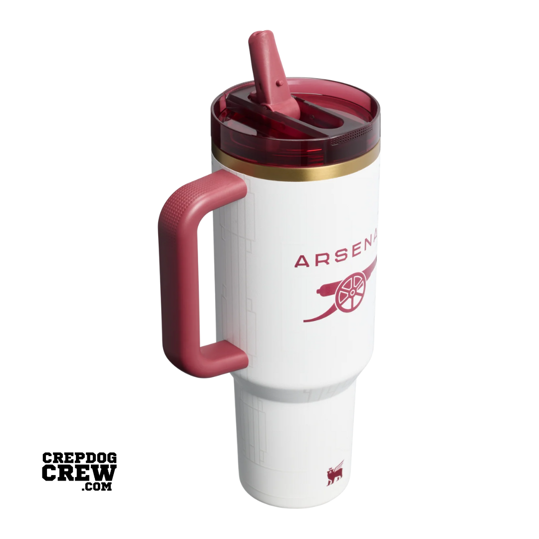 STANLEY x Arsenal TUMBLER Mug 1913 ProTour Flip Straw Arsenal Homage 40 oz (Limited Edition)