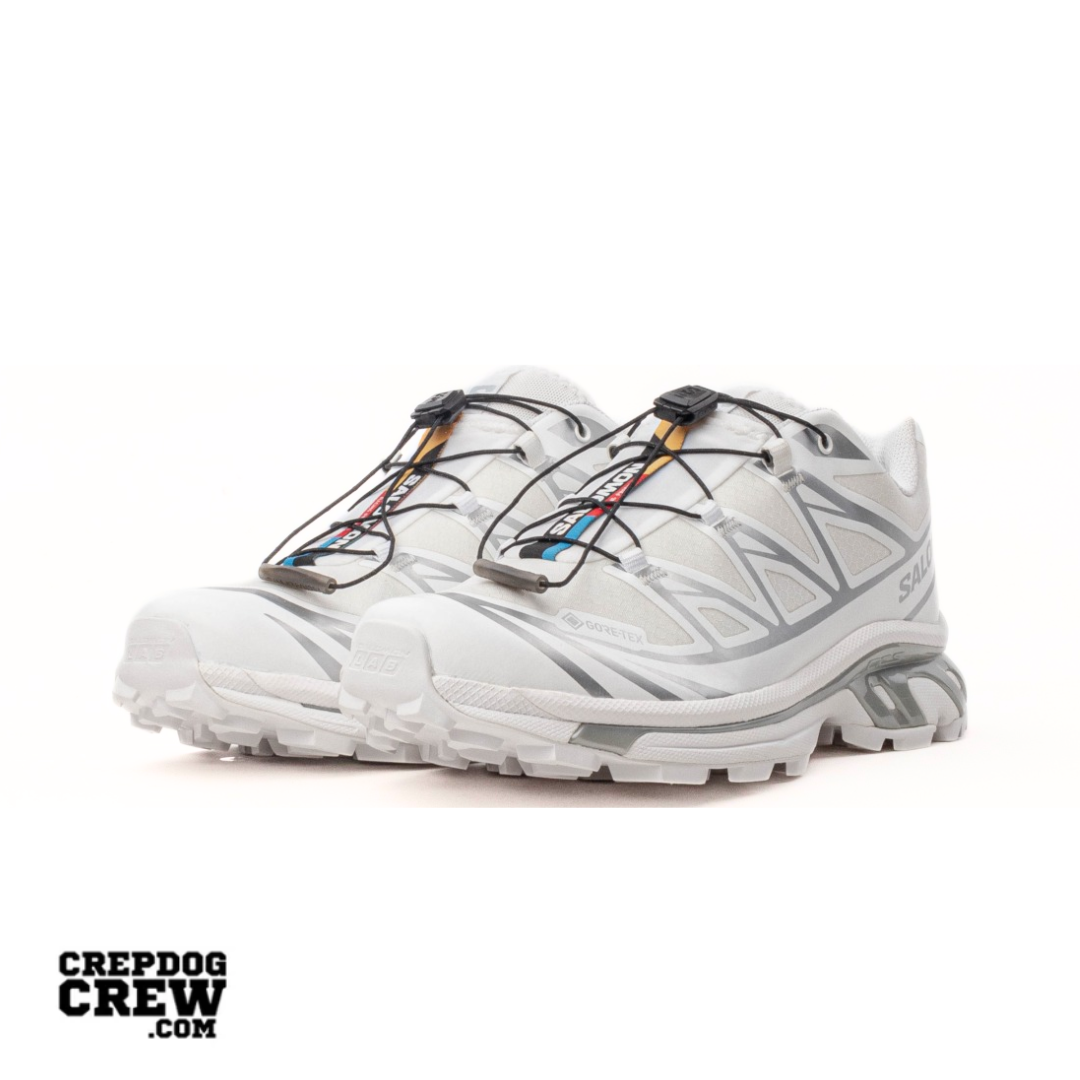 Salomon XT-6 Gore-Tex White Silver