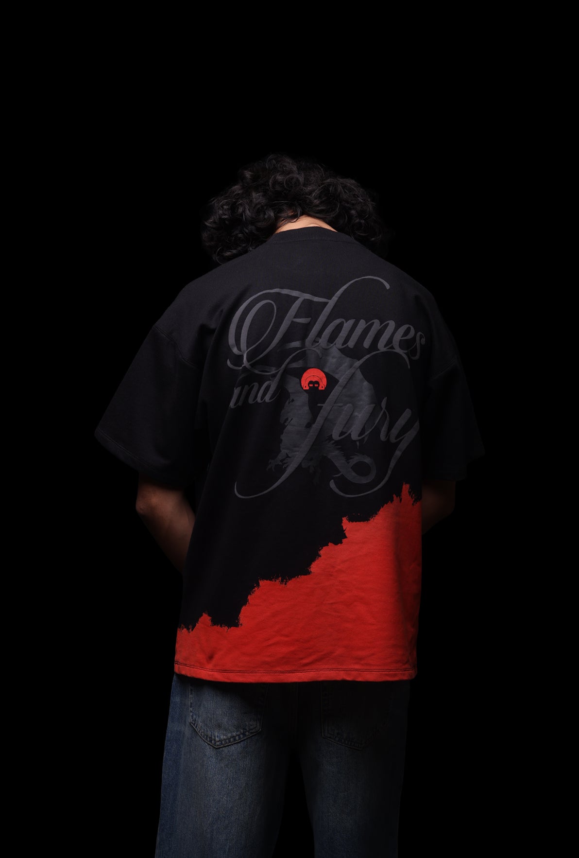 BLACK FLAMEBORN T-SHIRT