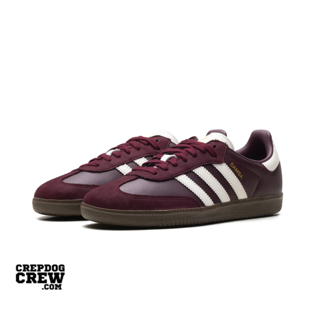 adidas Samba OG Maroon Off White Gum (W)