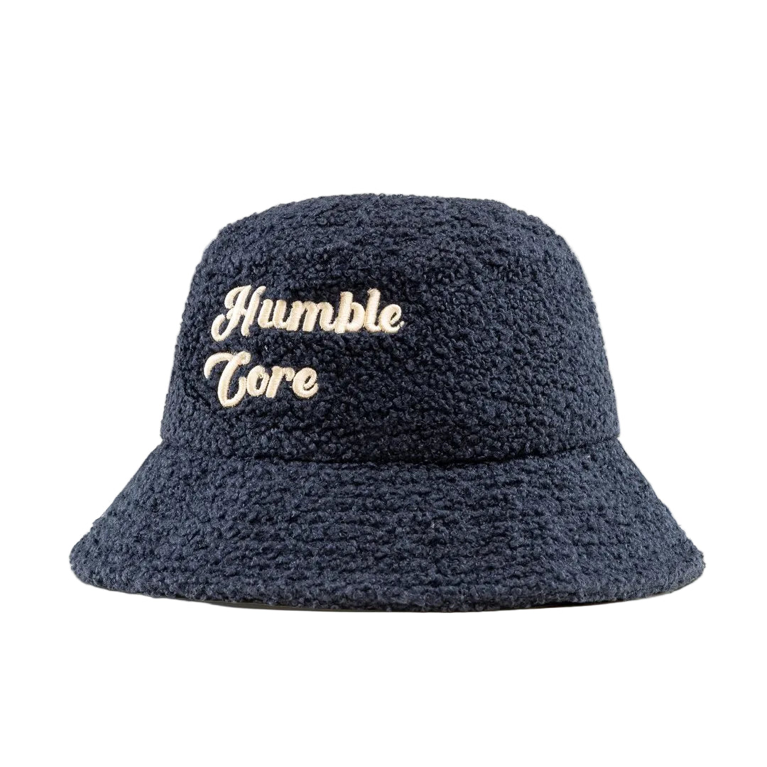 "Built strong core by bowing down" hat