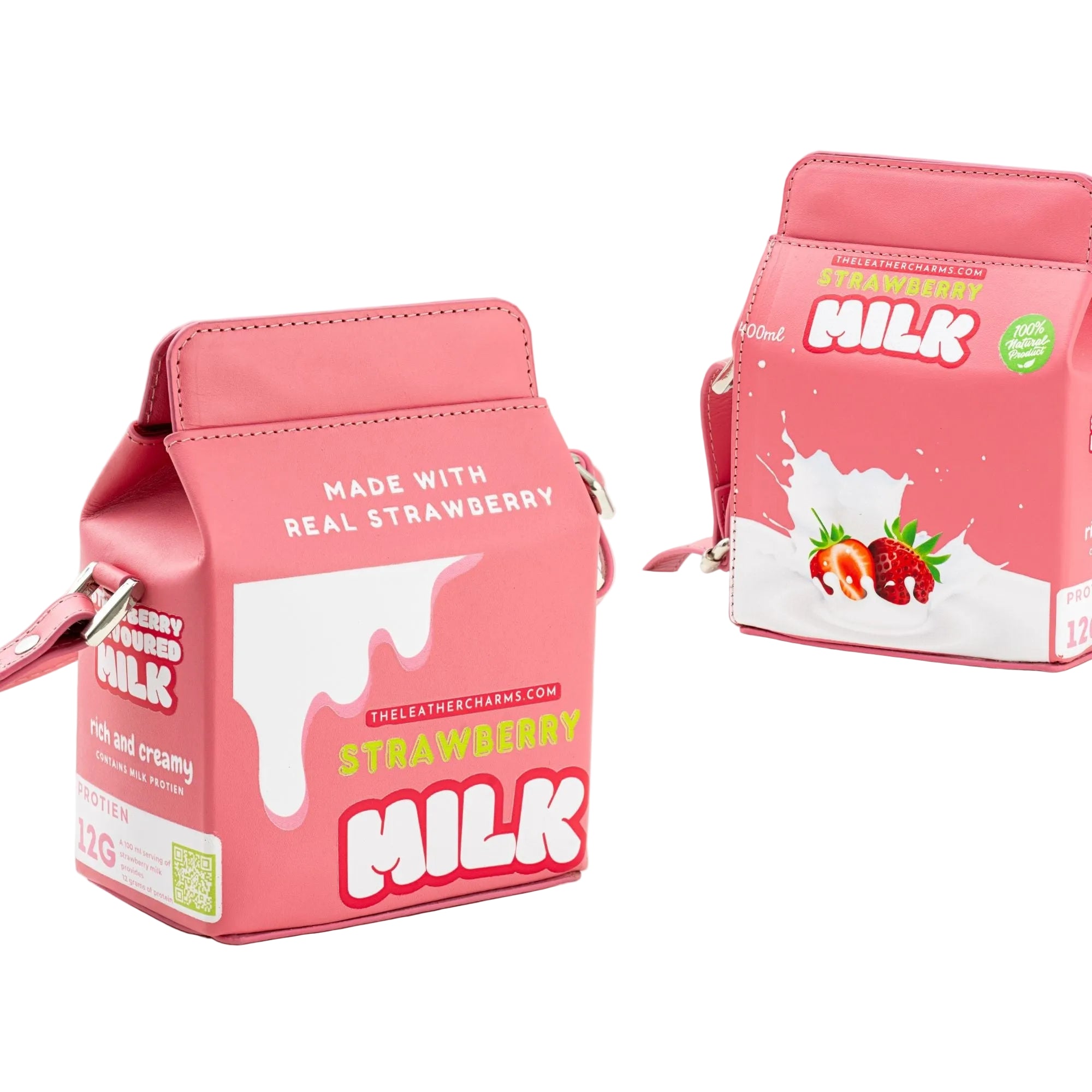 Strawberry milk bag