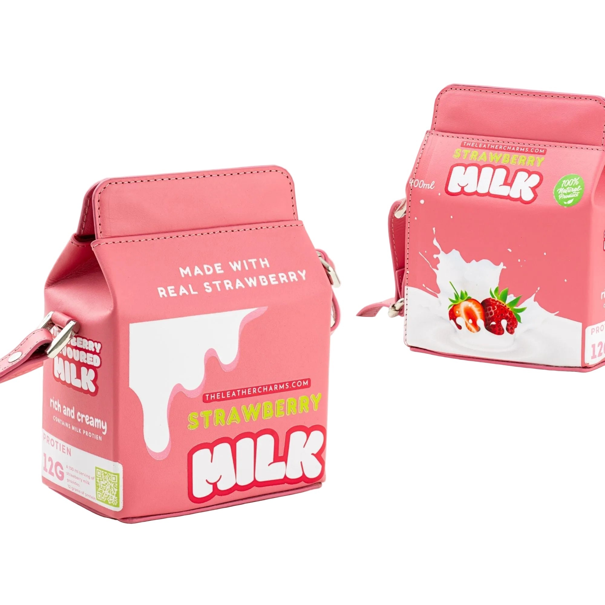 Strawberry milk bag