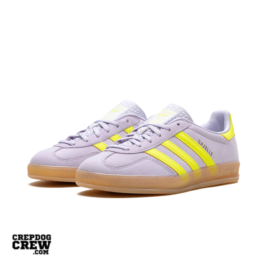 adidas Gazelle Indoor Silver Dawn Solar Yellow (W)
