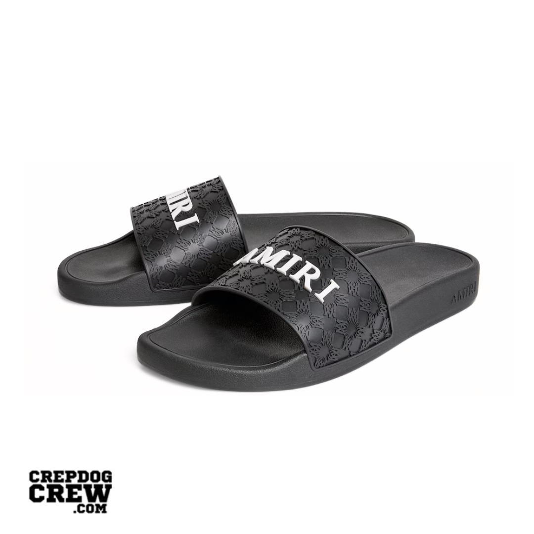 AMIRI MA Quad Pool Slide BLACK