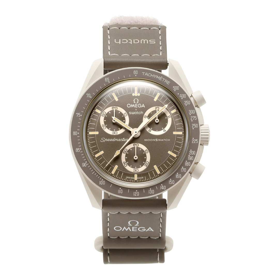 Swatch x Omega Bioceramic Moonswatch Mission on Earth - DESERT