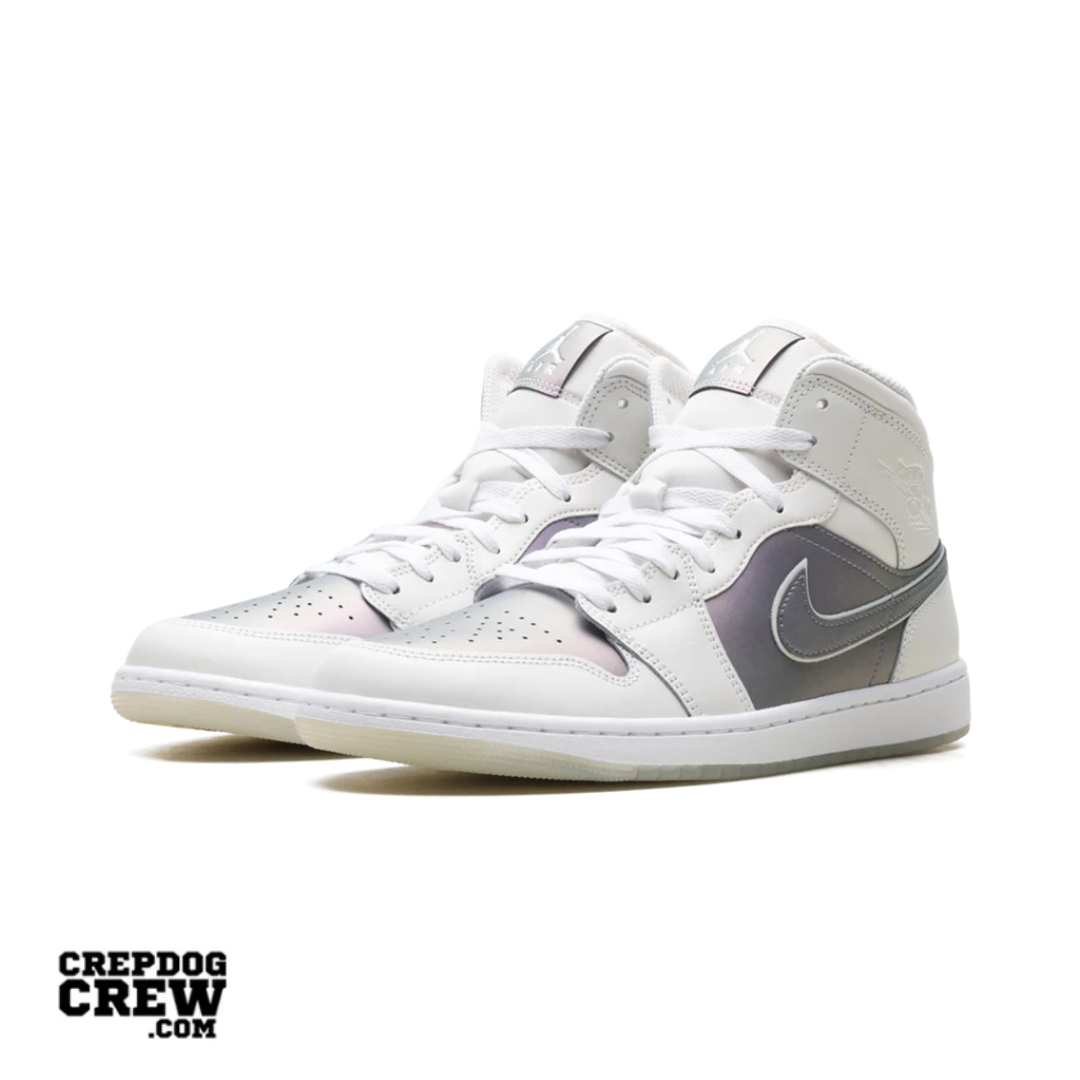 Jordan 1 Mid SE Phantom Iridescent
