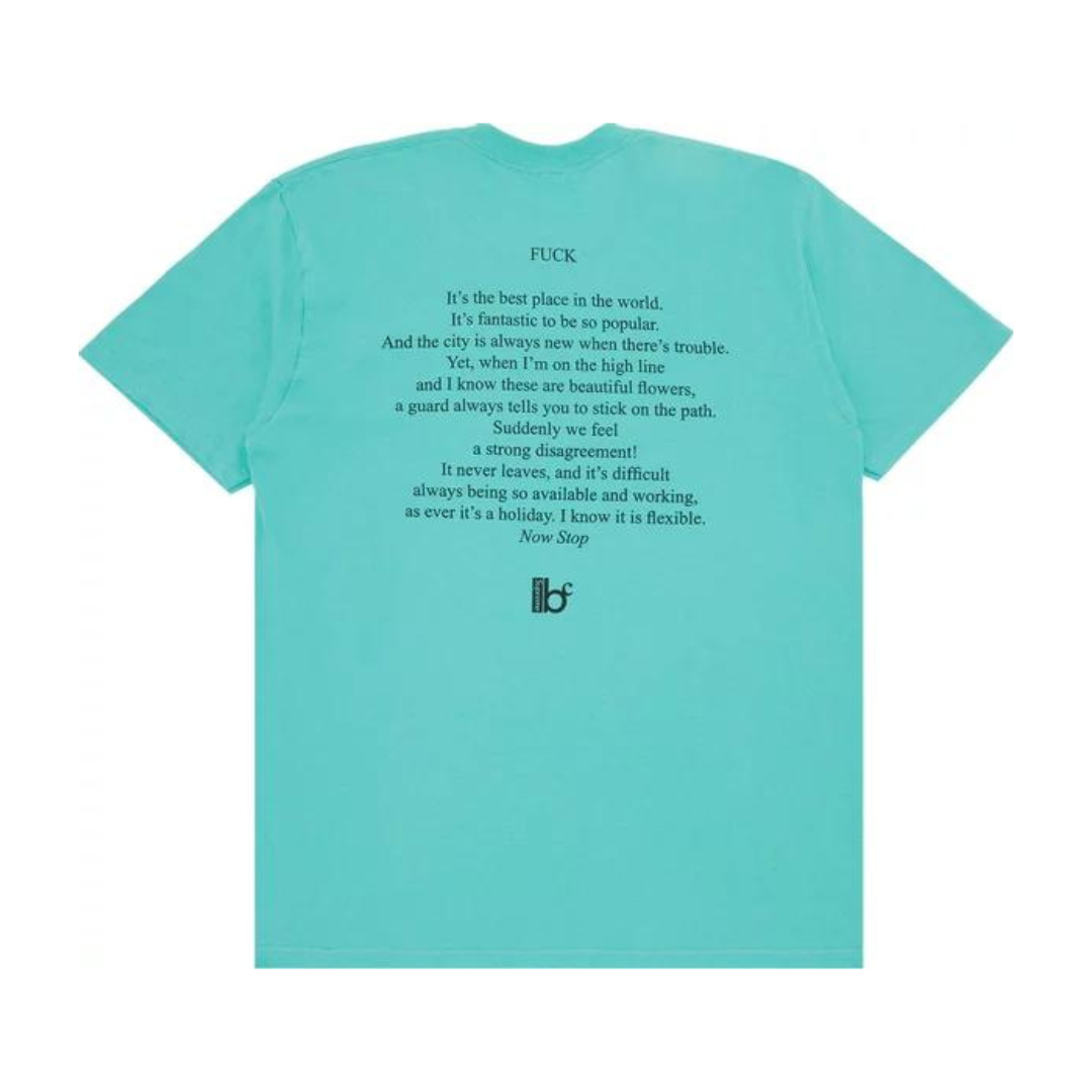 Supreme Bernadette Corporation Fuck Tee Teal