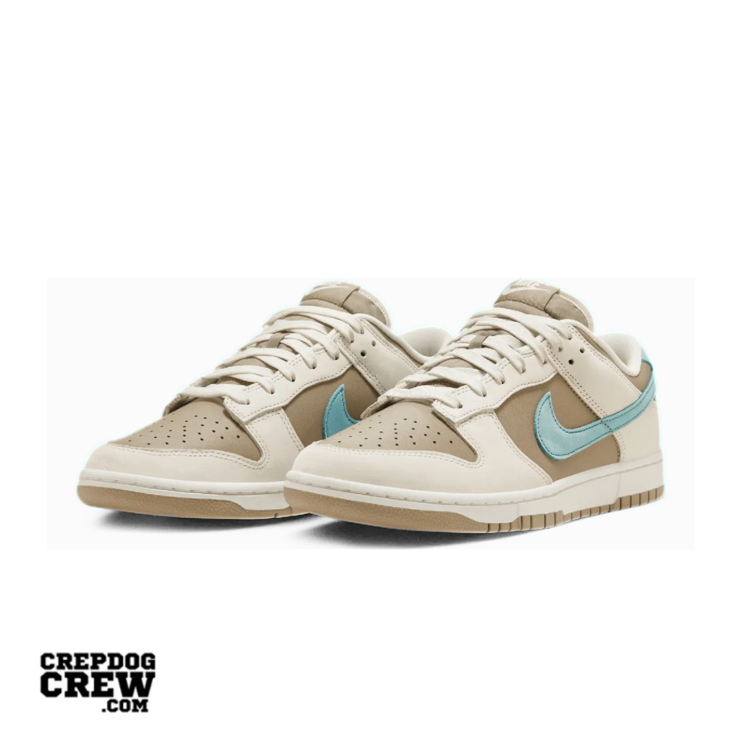 Nike Dunk Low Khaki Denim Turquoise