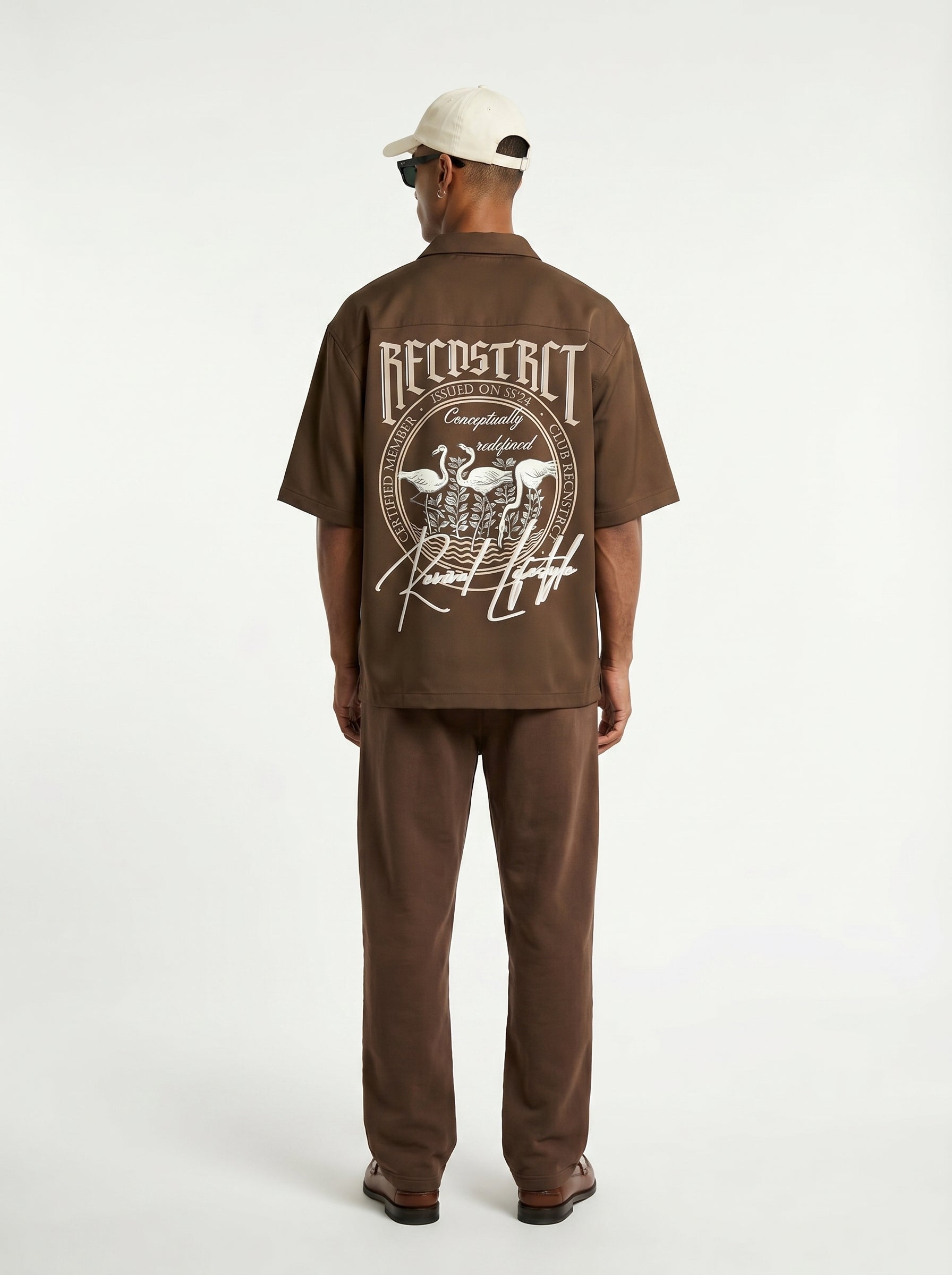 Signature Crepe - Coffee brown