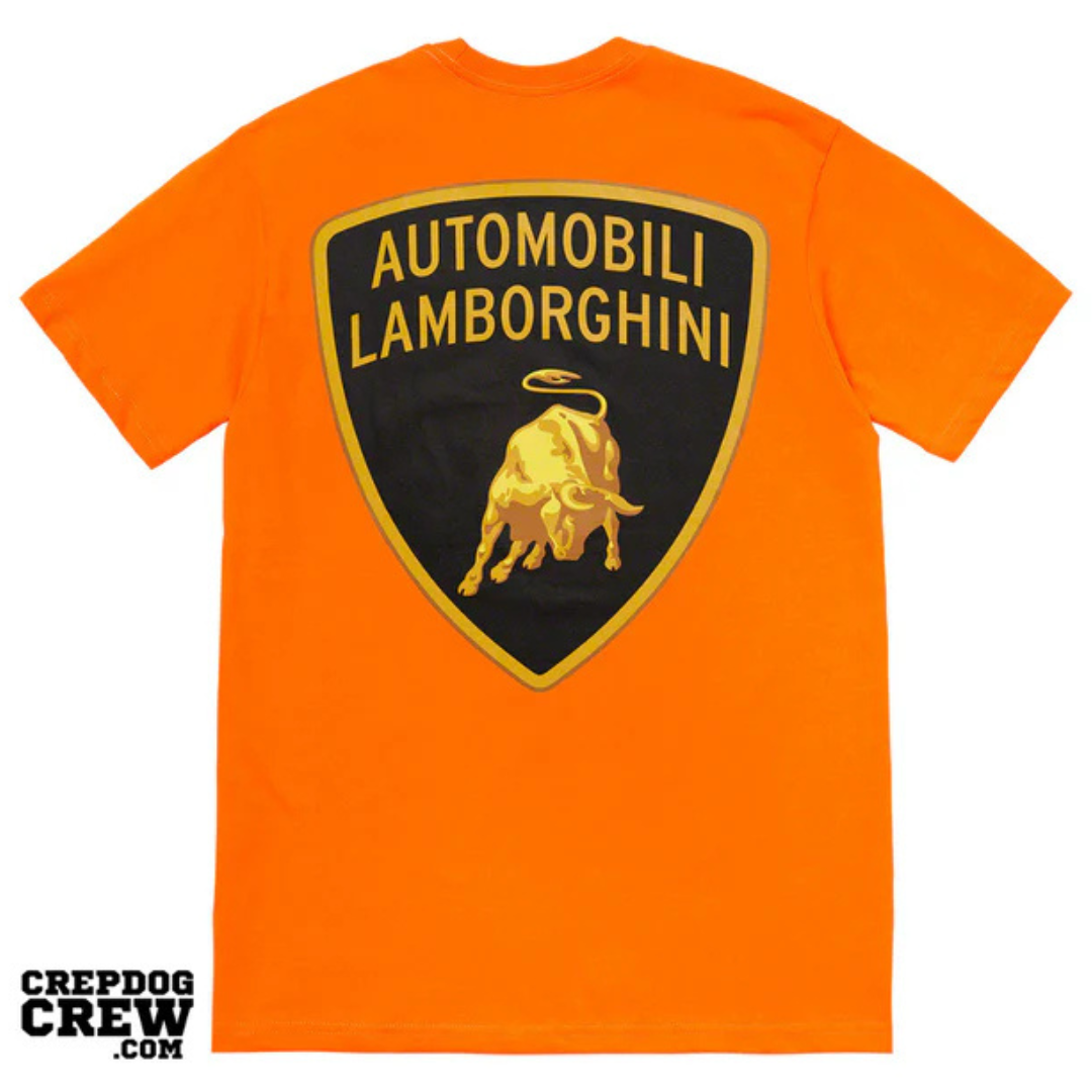 Supreme Automobili Lamborghini Tee Orange