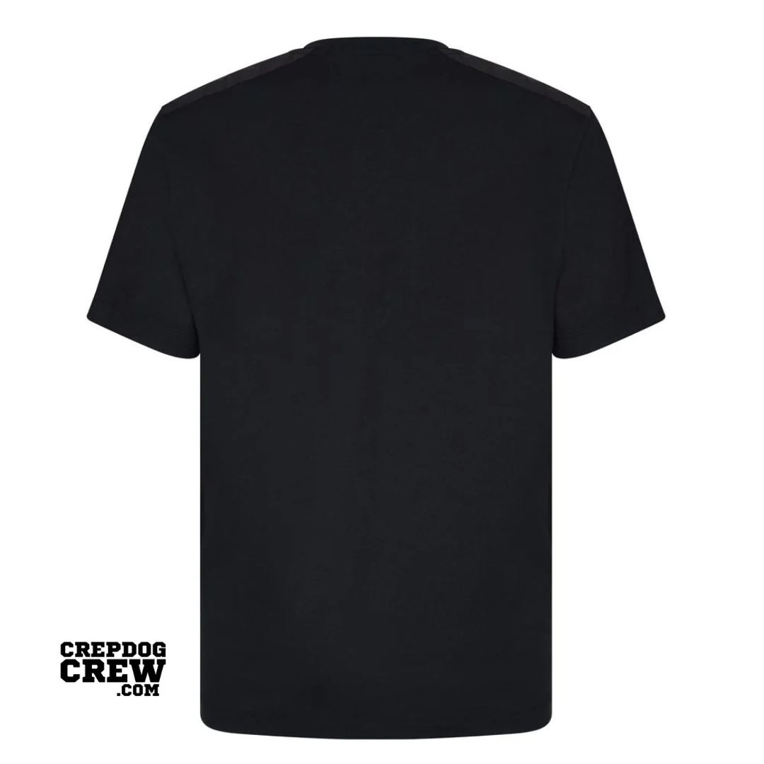 PRADA GIROCOLLO MC TEE BLACK