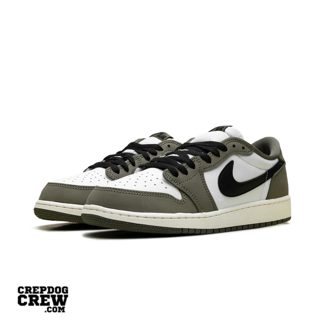 Jordan 1 Retro Low OG Medium Olive (GS)