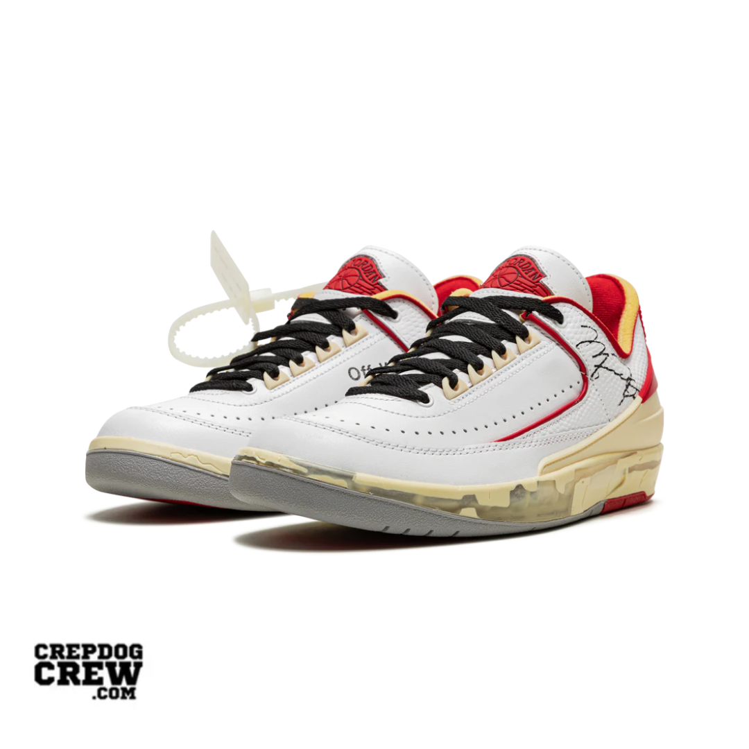 Jordan 2 Retro Low SP Off-White White Red