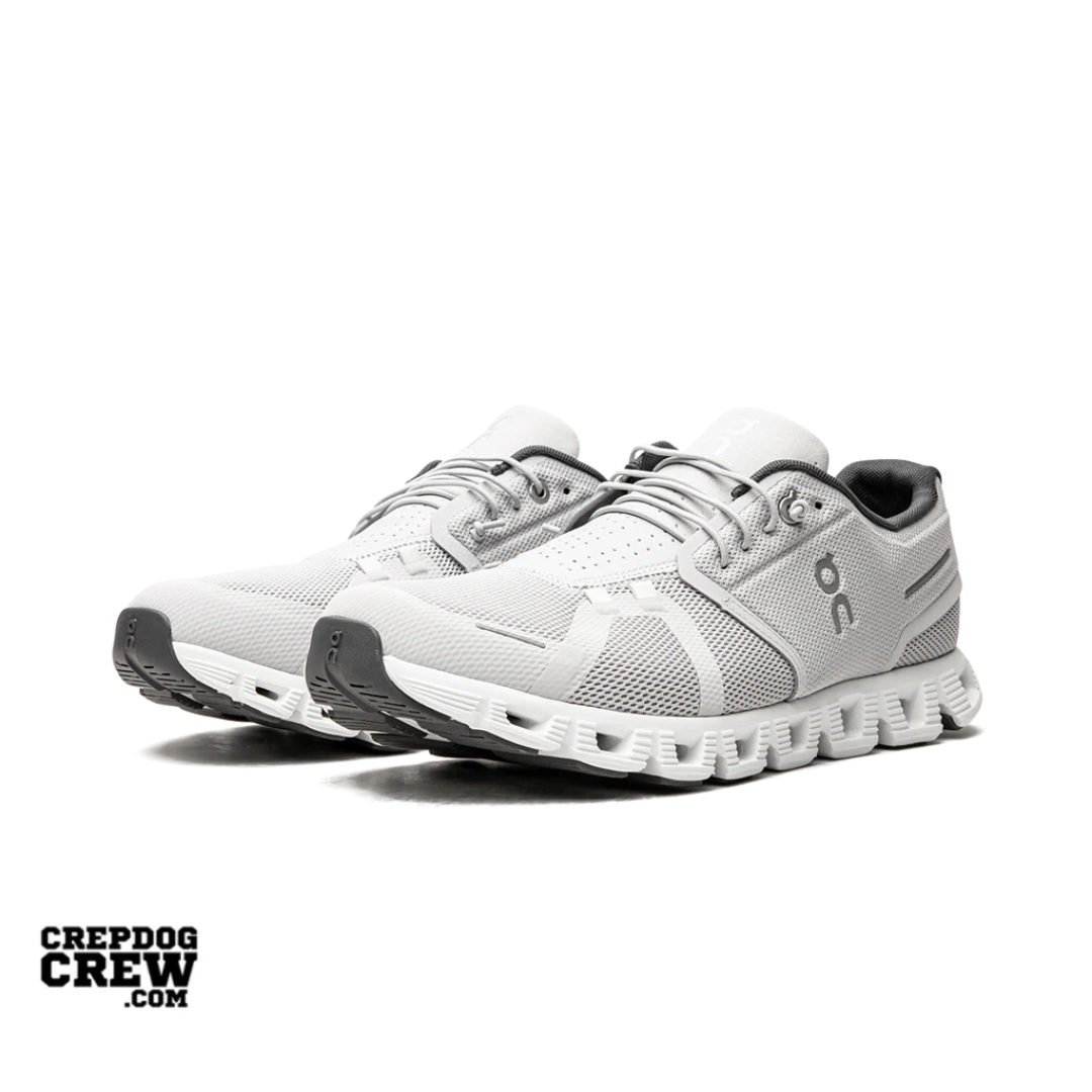 On Running Cloud 5 Glacier Grey White