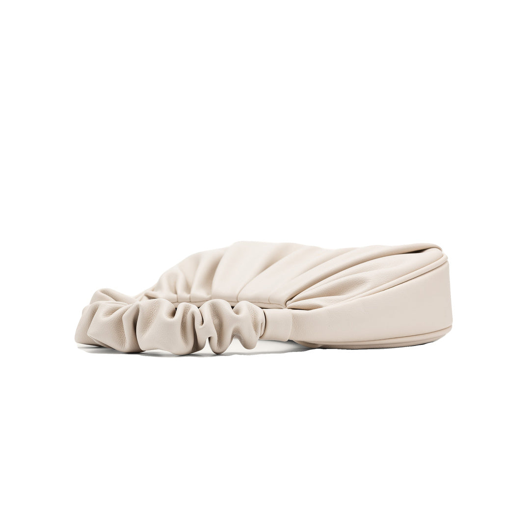 JW PEI Gabbi Ruched Hobo Handbag - Ivory