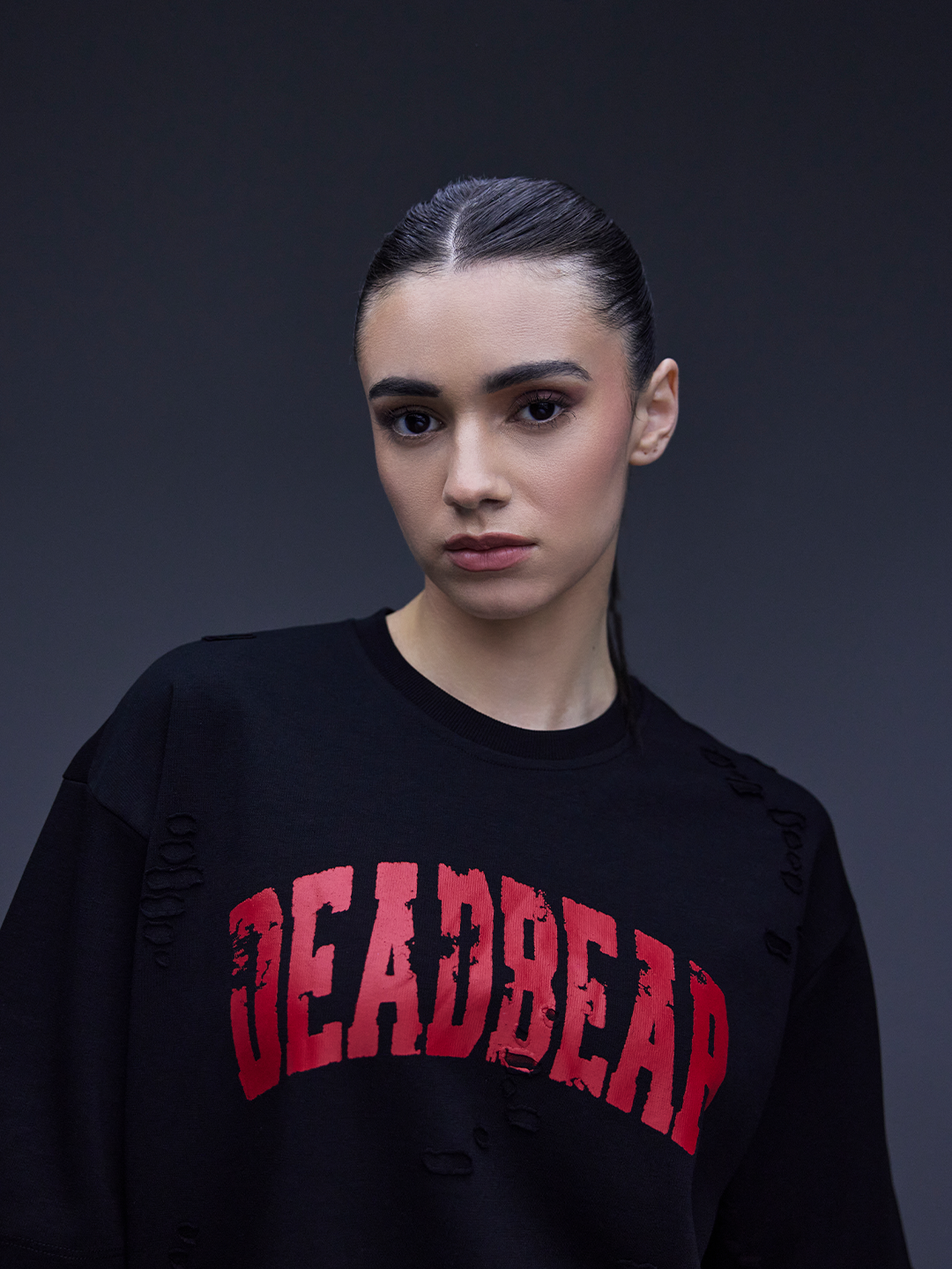 Distressed Black Tee 3.0