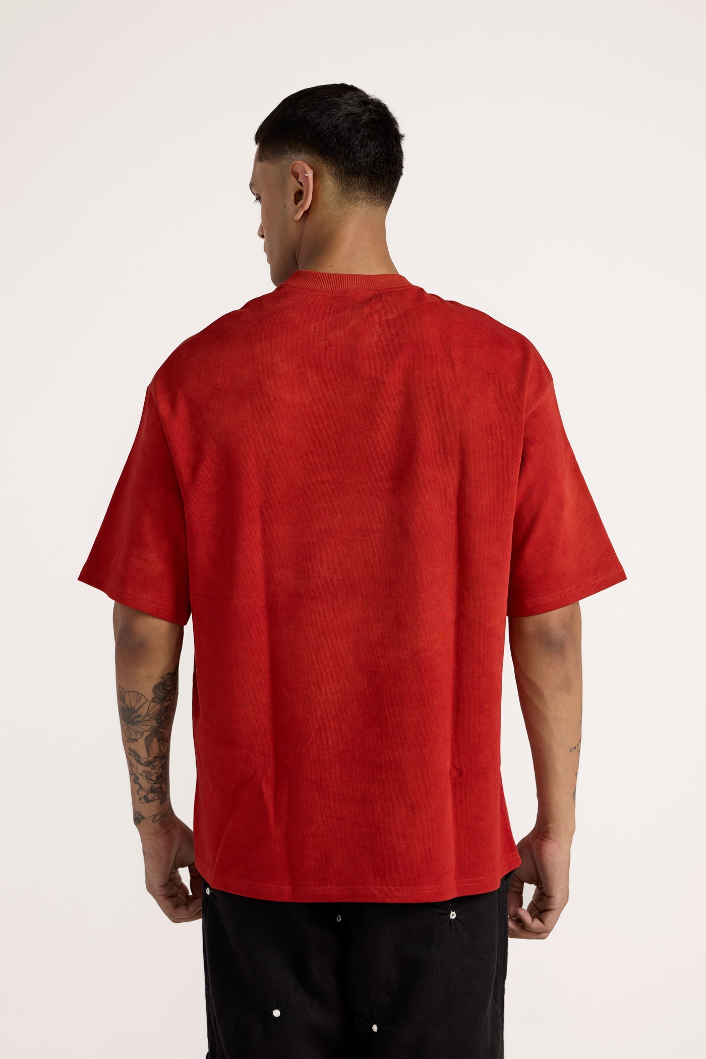Basics Red Bagru T-shirt