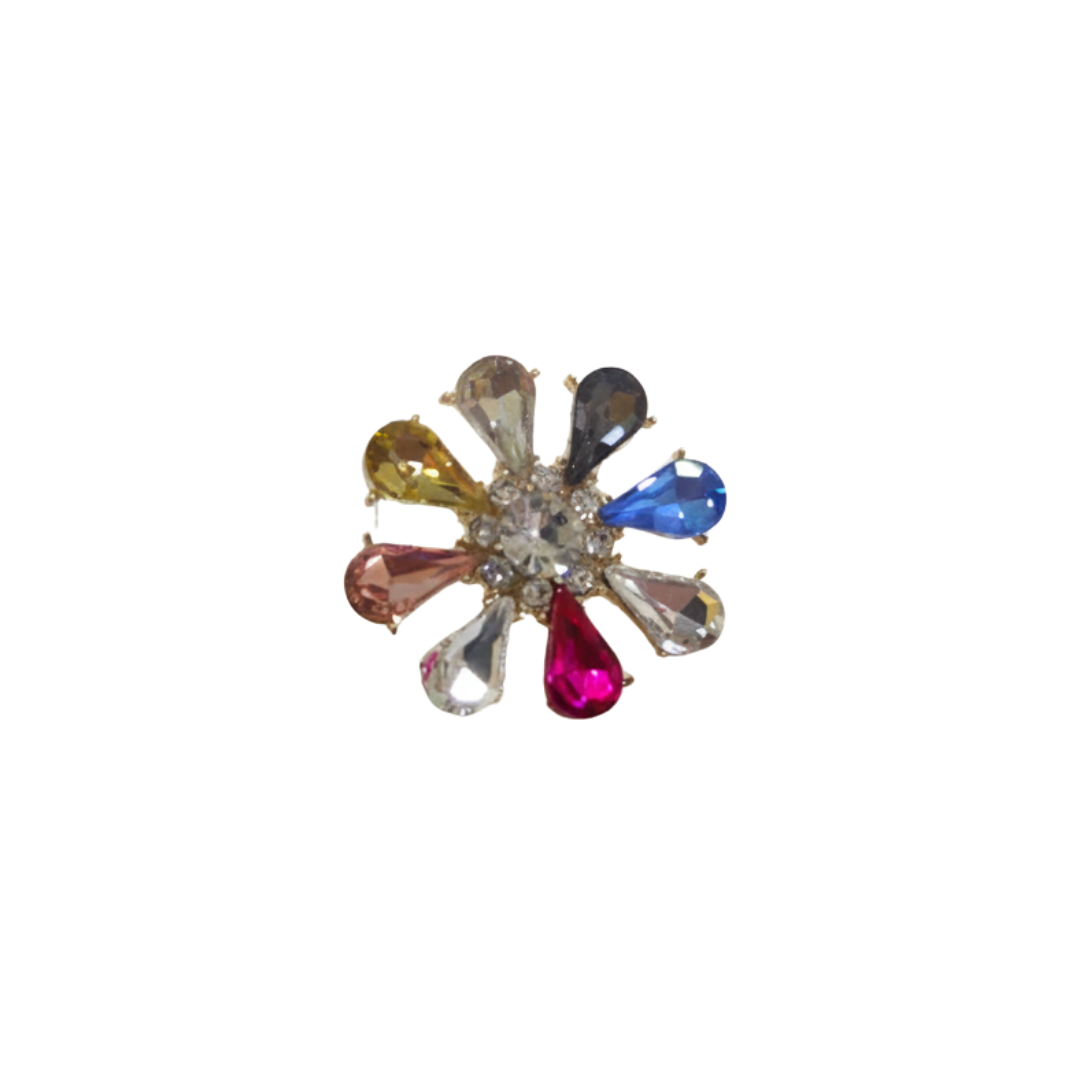 KNOTTY Multi-Colour Crystal sneaker charm rainbow shoe charm for Nike Jordan Adidas India