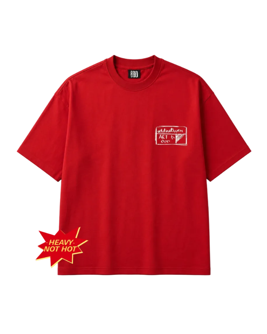 Odd Red Basic Tshirt