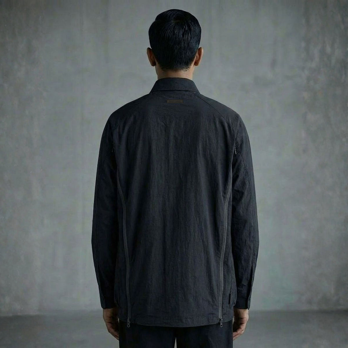 UTILITY OVERSHIRT - BLACK