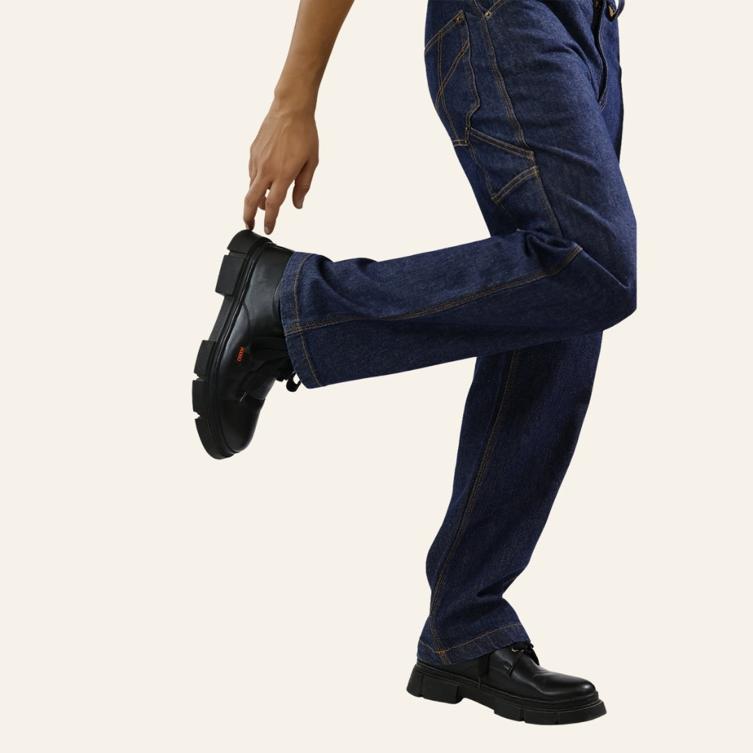Men's Indigo Jeans - Gold Rush