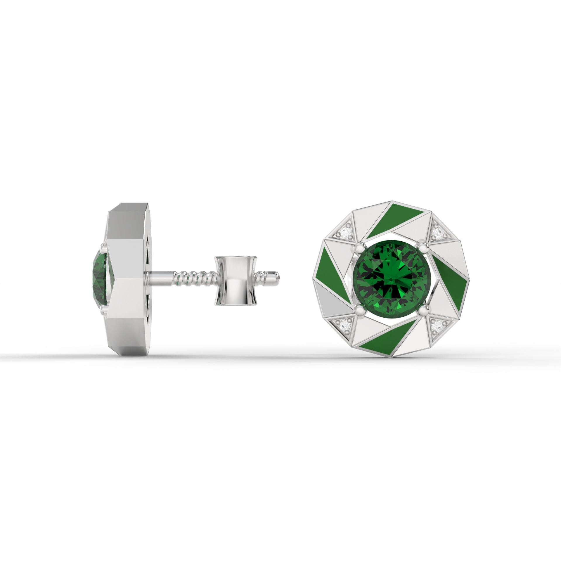 COSMIC STUDS (Green)