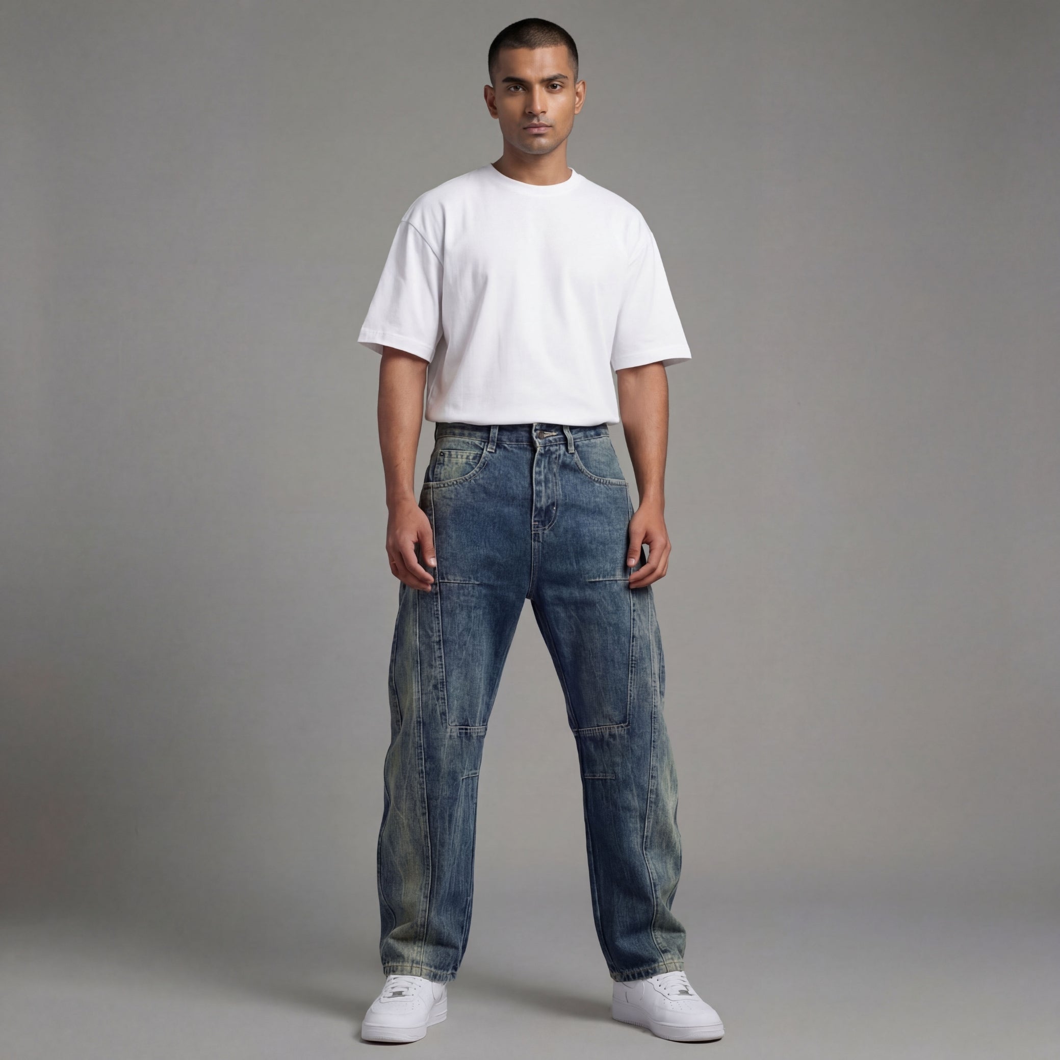 ARC CUT DENIM